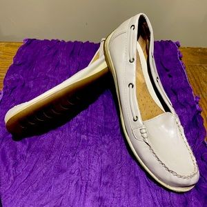 Cliffs white mountain flats. Rubber sole light grey size 8.5 m